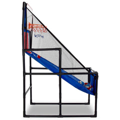Compact height and footprint fit toy rooms, quick setup in minutes