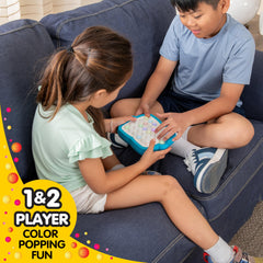 Pop It! Duel with multicolor lights illuminates gameplay, adding excitement and instant feedback.