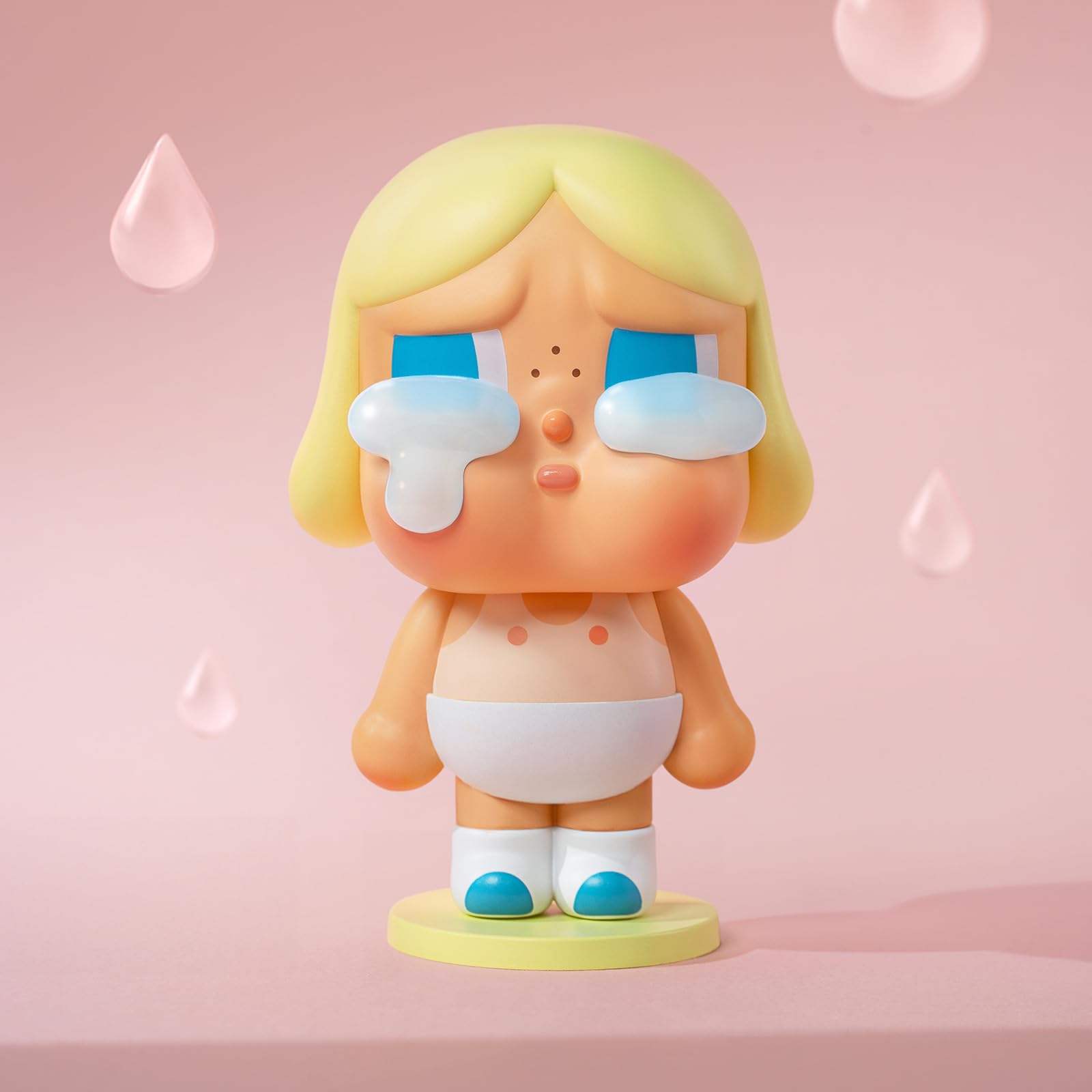POP MART Crybaby collection-display shows figures together.