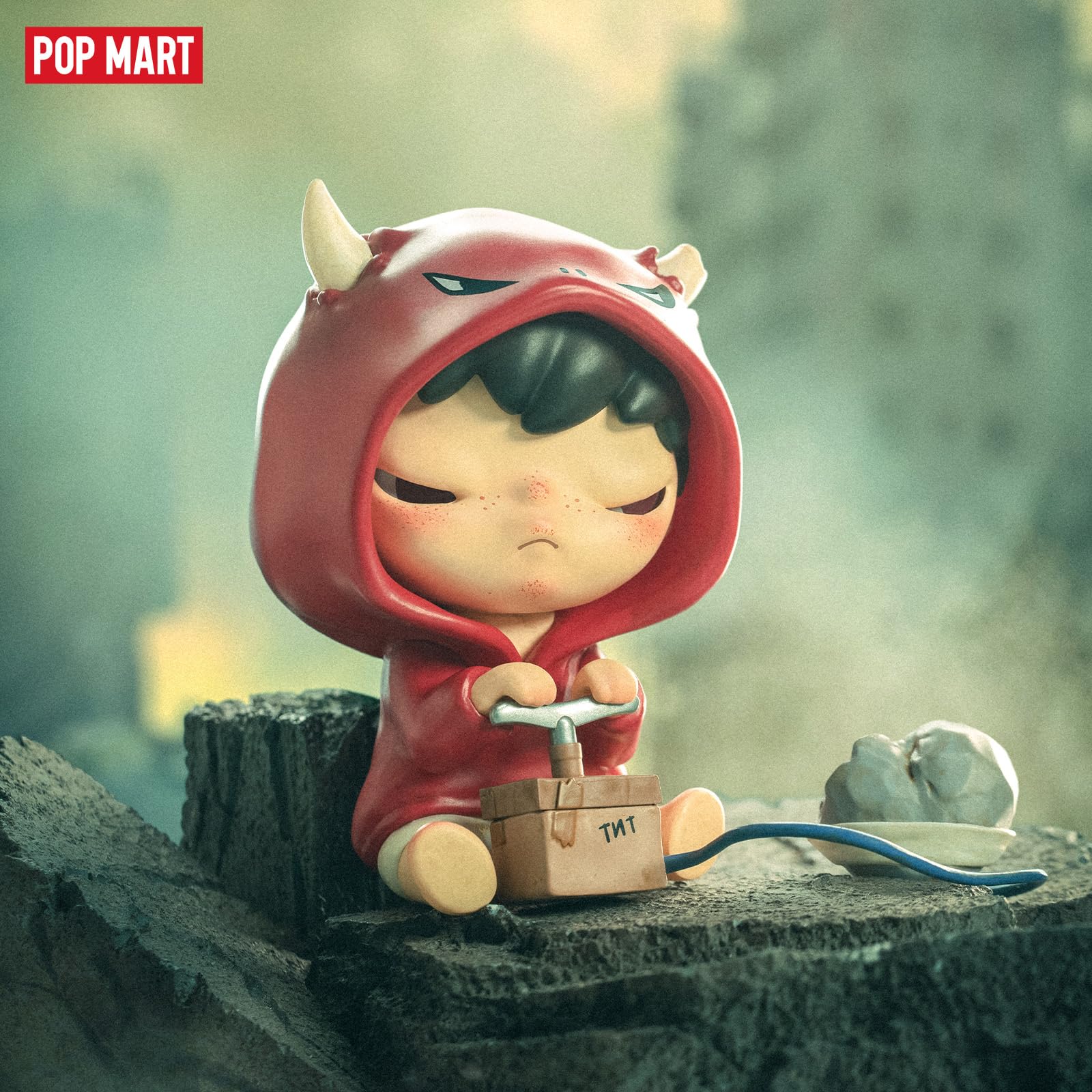 POP MART Hirono display-ready figure for shelves and desks.
