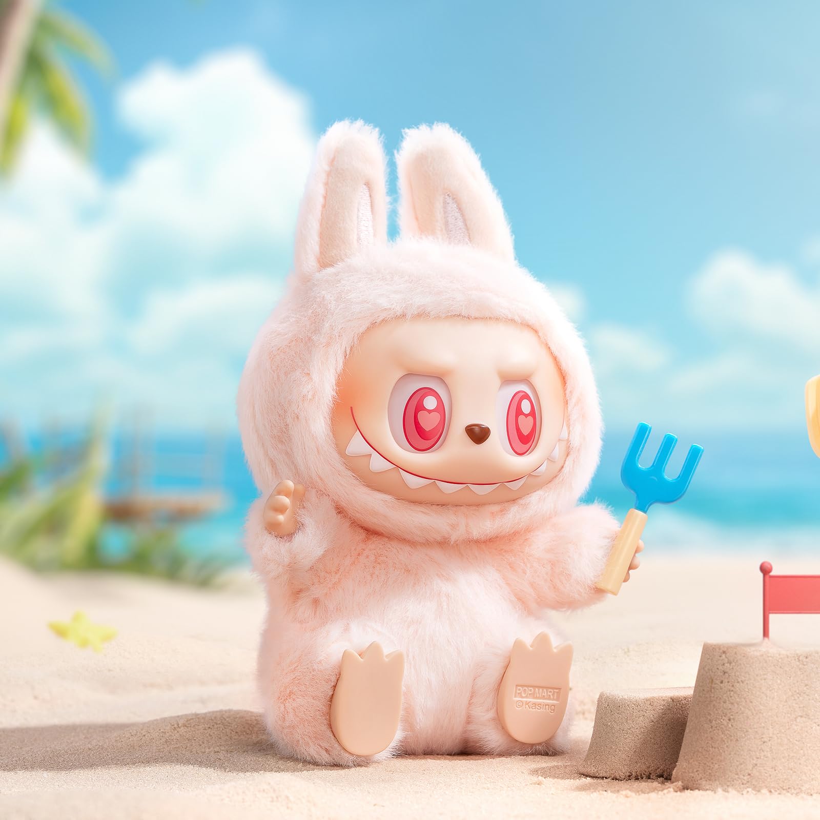 POP MART Labubu staged on shelf showing collectible display benefit