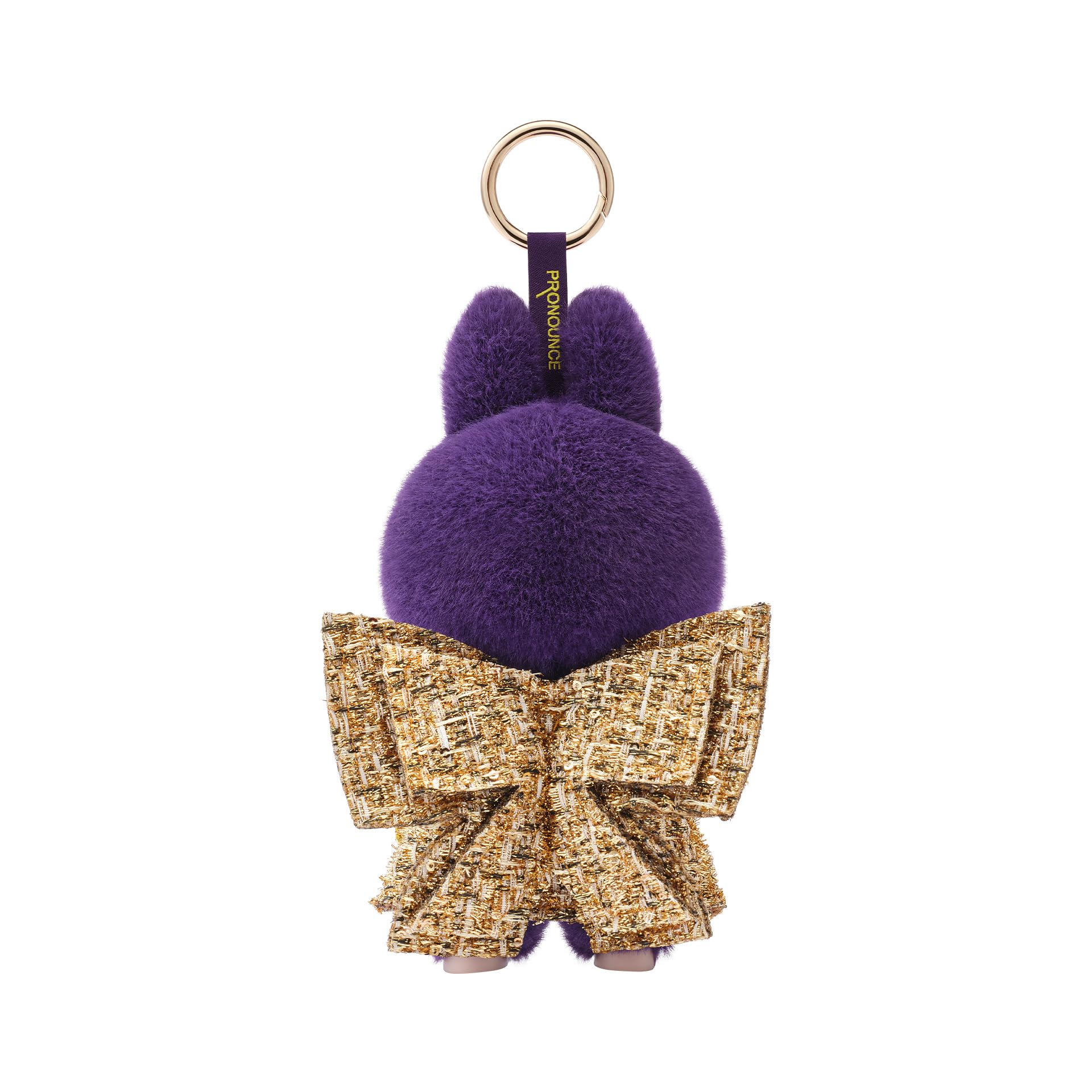 Close-up of POP MART LABUBU Wings of Fortune plush colors and details