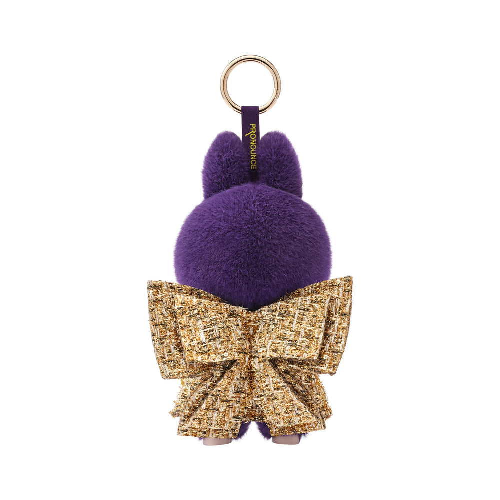 Close-up of POP MART LABUBU Wings of Fortune plush colors and details