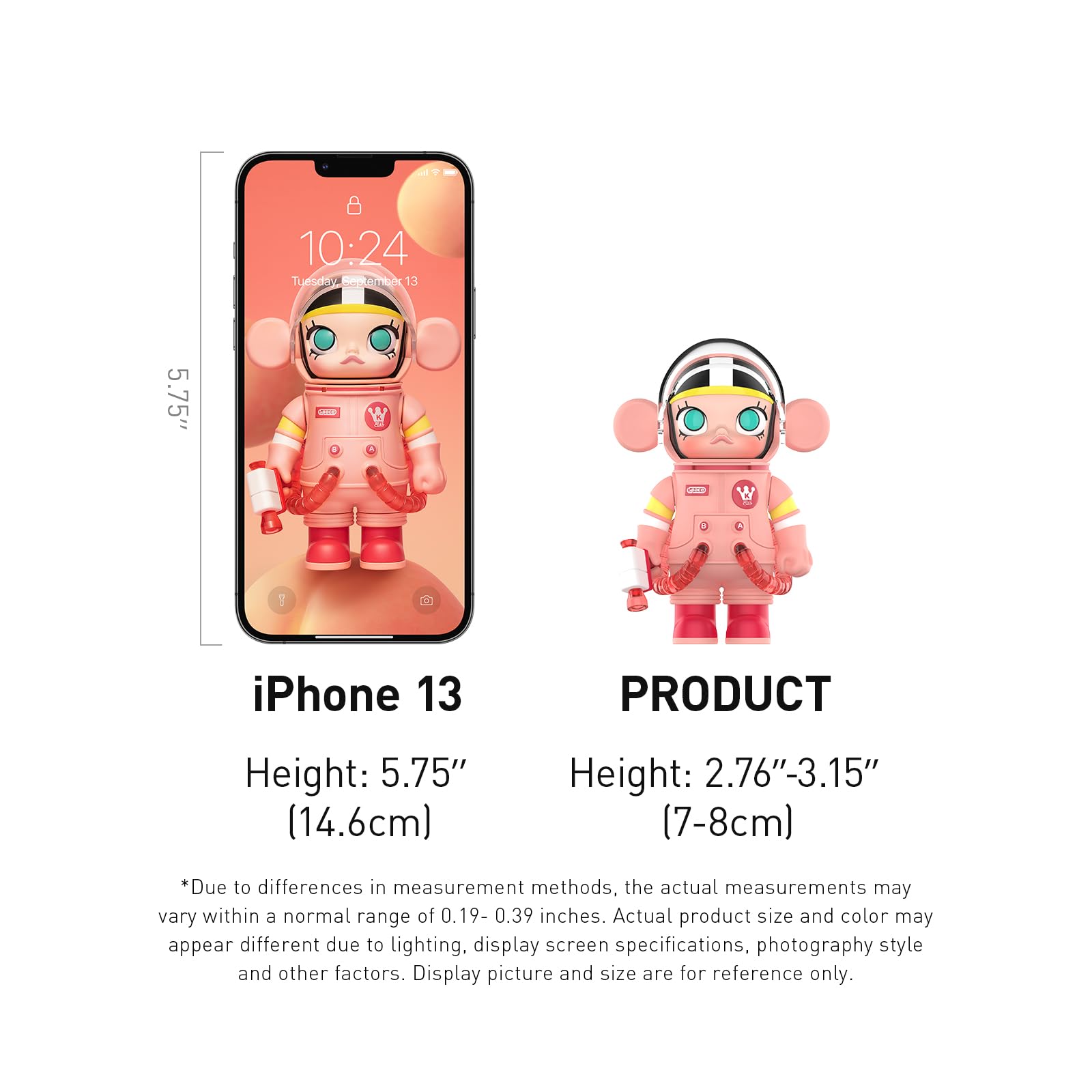 POP MART Mega Space Molly customer support via QR code helps resolve issues.