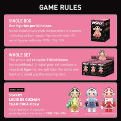 POP MART Mega Space Molly random design box hides a unique figure ideal for gifting.