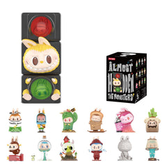 POP MART Monsters figure close-up, vibrant hand-painted details for desk decor.