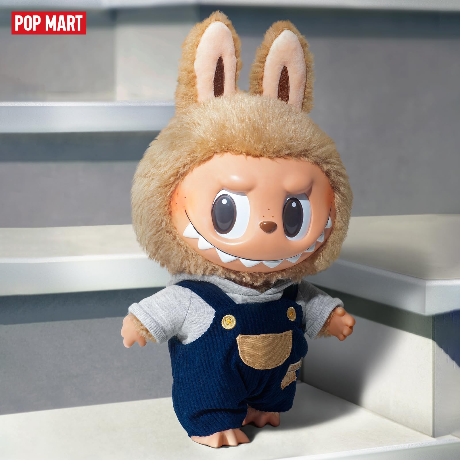 POP MART Time to Chill decor figurine on shelf enhances room ambience