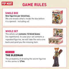 POP MART Peach Riot Rise Up unboxing box reveals mystery blind box excitement.