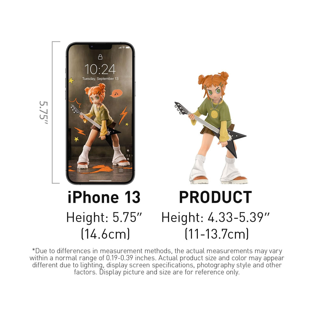 POP MART Peach Riot Rise Up display-ready figure ideal for shelves or desks.