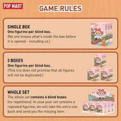 POP MART PUCKY Forest Party figure 2 showcases hand-painted details for display.