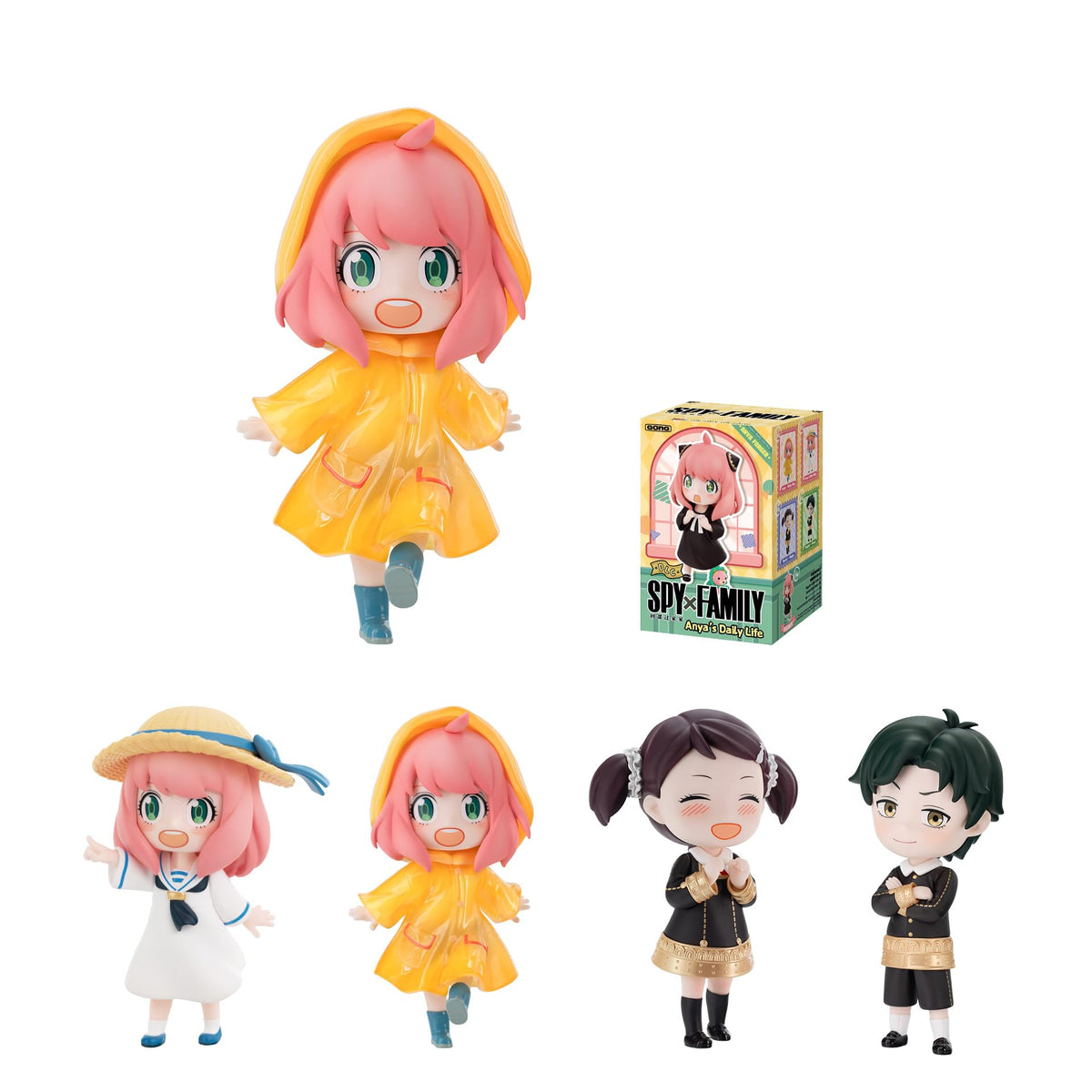 POP MART SPY x FAMILY Anya's DLC figure box front view for display and gifting.