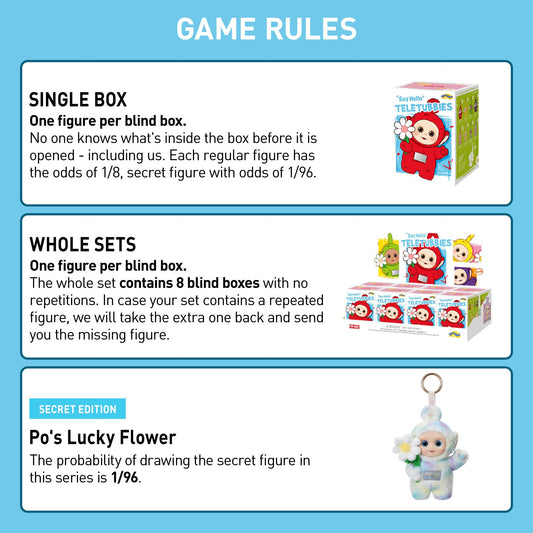 POP MART Teletubbies Say Hello mystery figure ideal for unboxings