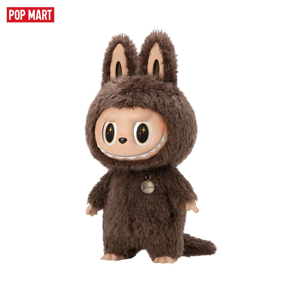 Close view of POP MART The Monsters I Found You doll from the back.