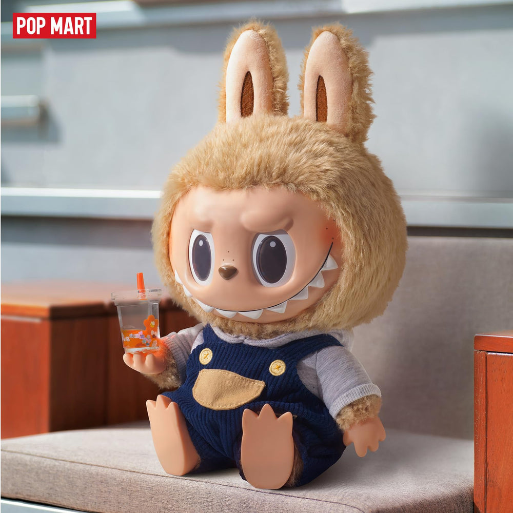 POP MART Monsters Time to Chill vinyl plush close up showing vibrant colors