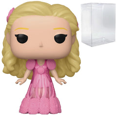 Display-ready Wicked Glinda figure safeguarded by acid-free PET protector