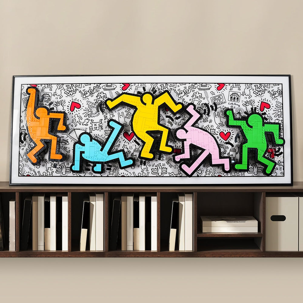 popbricks gift-ready art decor idea for pop art and builder fans
