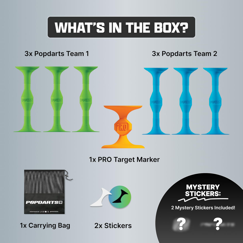 Popdarts Pro Pack green dart close-up showing suction cup and design.