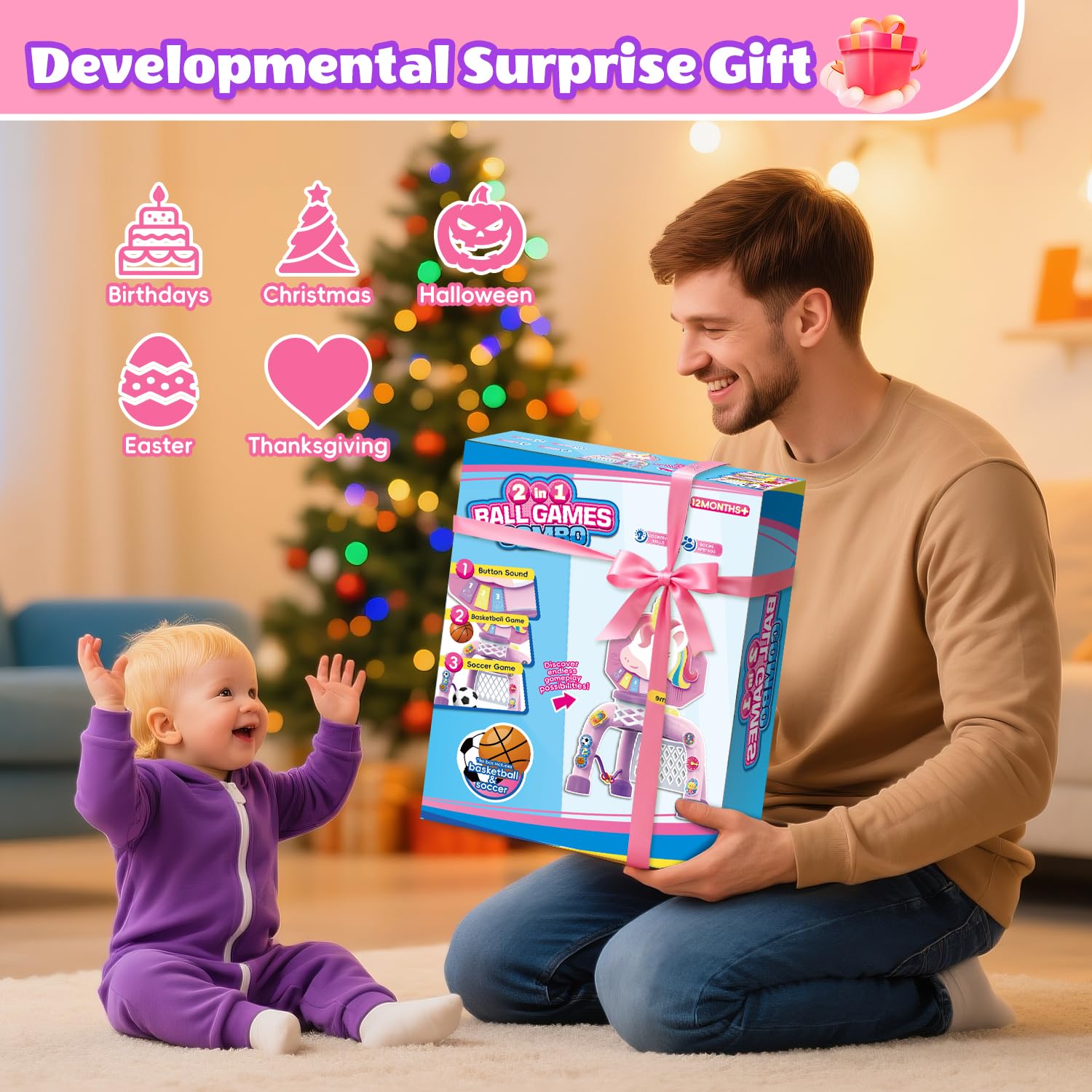 POPERFUN unicorn gift-box ready packaging makes a delightful gift