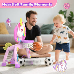 POPERFUN unicorn rotating-tail feature adds interactive movement and curiosity