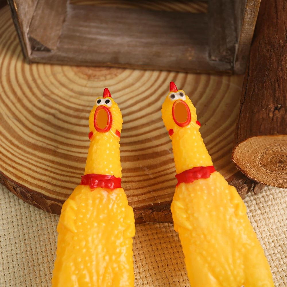 POPLAY party-favors display with squeaky chicken sparks creative party games