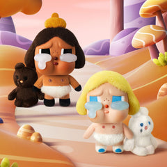 POP MART Crybaby Tears safe materials and non-toxic finish note.