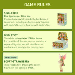 POP MART Peach Riot Punk Fairy blind box demonstrates surprise collectible packaging.