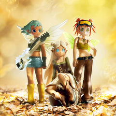 POP MART Peach Riot Punk Fairy vivid paint finish enhances character.