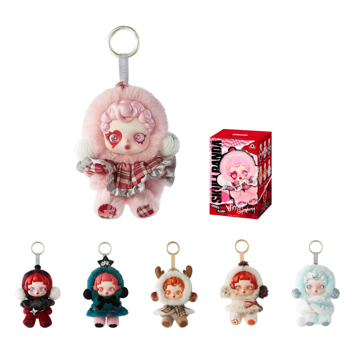 POP MART SkullPanda Winter Symphony random box figure for gifting and display.