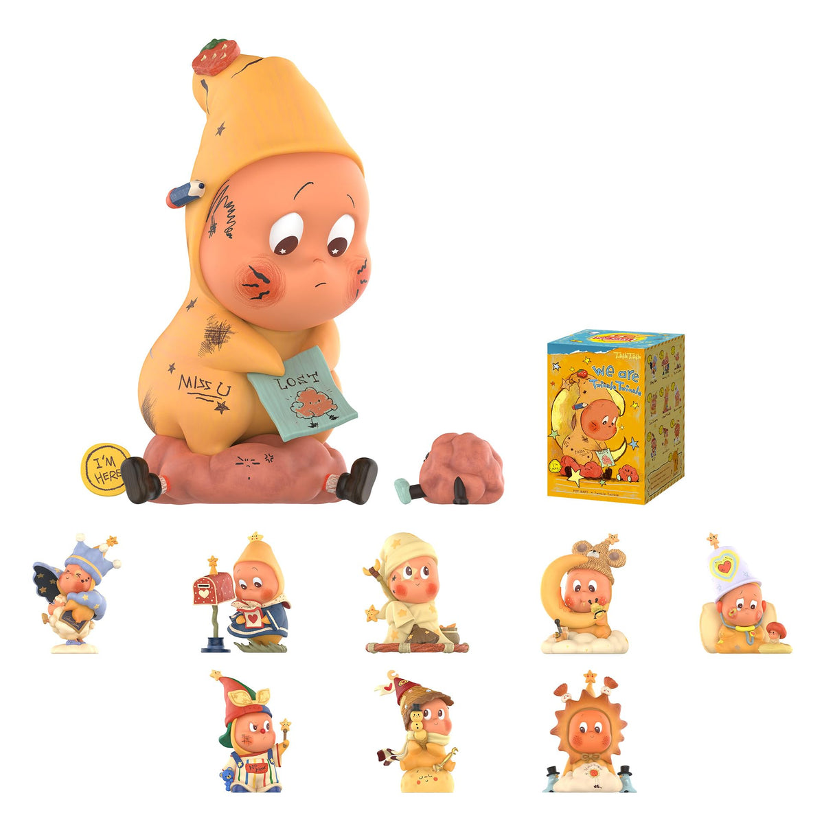 POP MART We are Twinkle Twinkle figure 1 for shelf display and gifting.