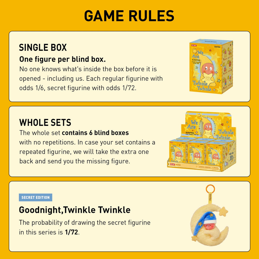 POP MART We are Twinkle Twinkle series figure random design keeps the surprise alive