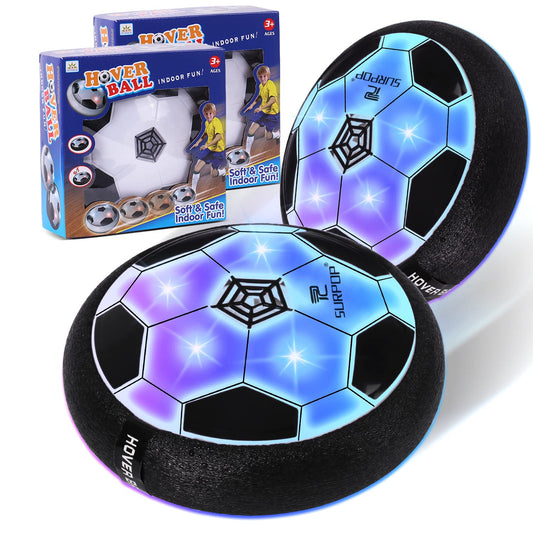 PopMeme hover soccer ball glow indoors for safe, engaging play sessions