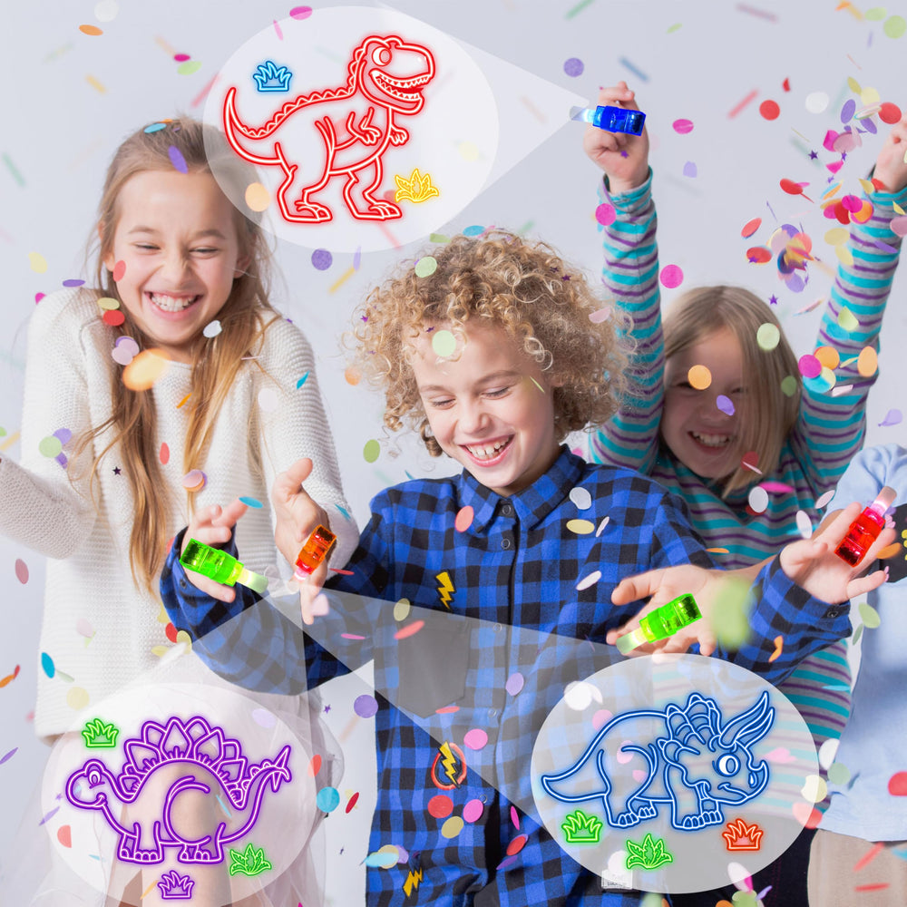 POPOOO triceratops design finger light brightens classroom rewards