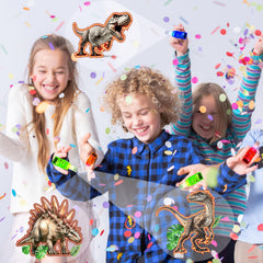 POPOOO Velociraptor finger light offers quick, eye-catching glow for party activities.