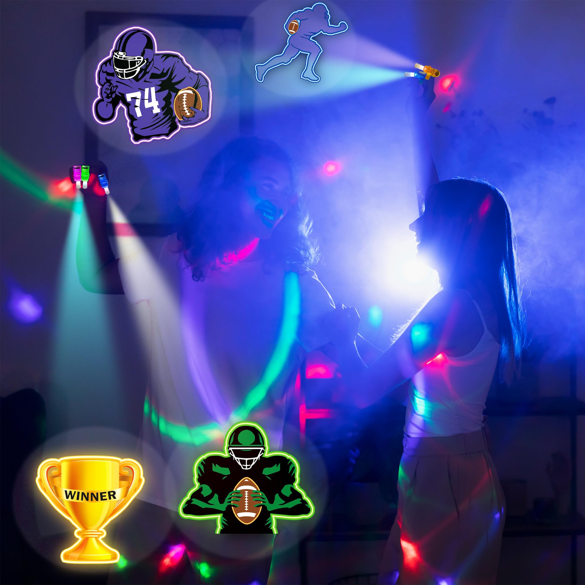POPOOO LED finger lights back-to-school gifts glow-ready