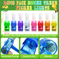 POPOOO LED finger light showing goal pattern, perfect glow for night events