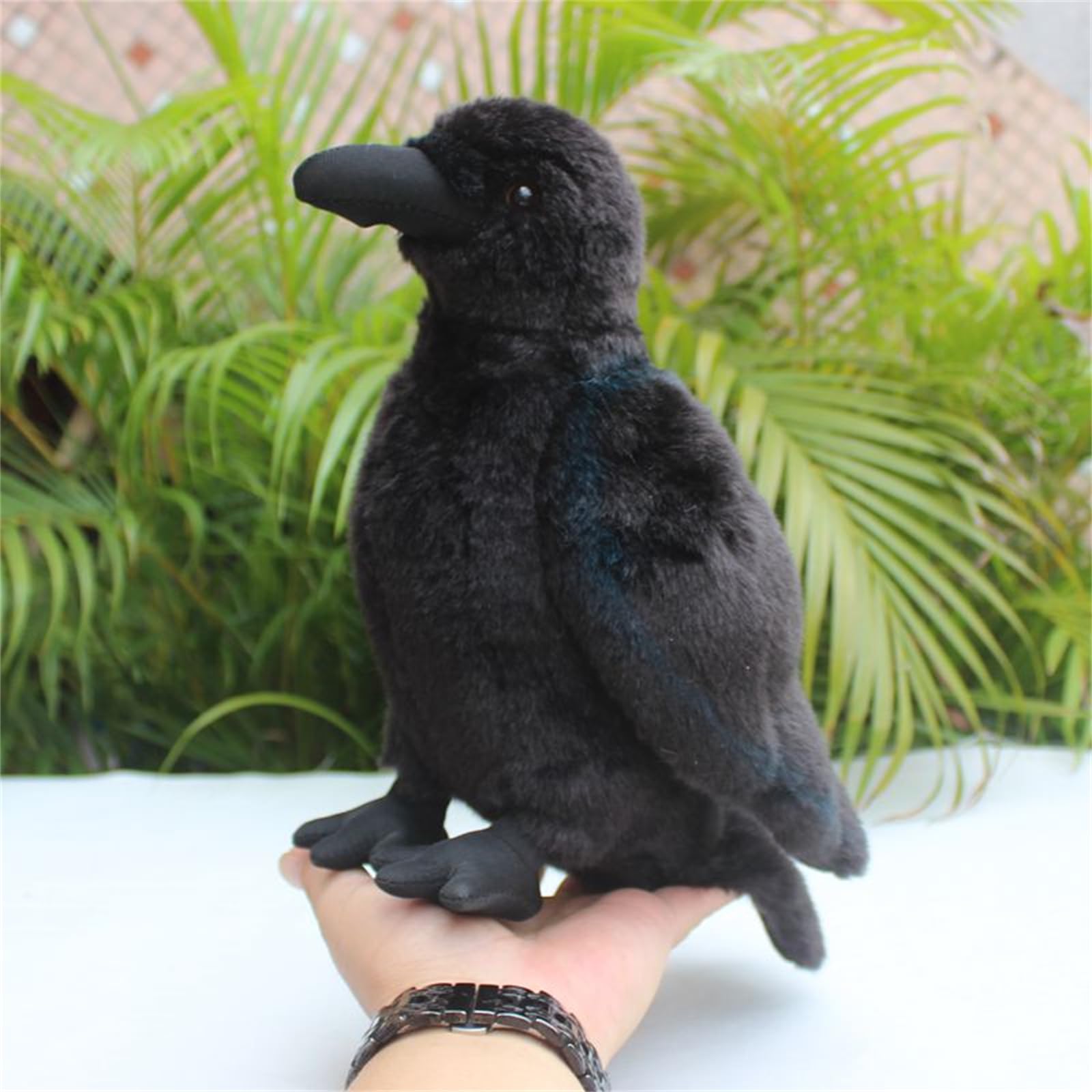 POPOTATO crow plush gift option for birthdays or Halloween.