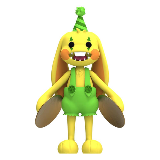 Poppy Playtime Bunzo Bunny figure with cymbals accessory for action-packed scene recreations.