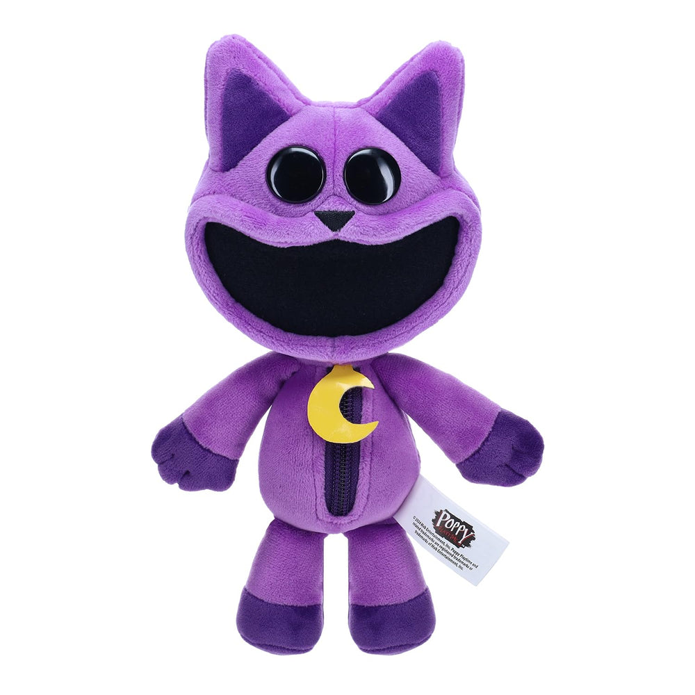 Poppy Playtime CatNap plush front view highlighting vibrant colors for display and cuddle.