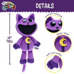 Poppy Playtime CatNap plush ideal for display or gifting