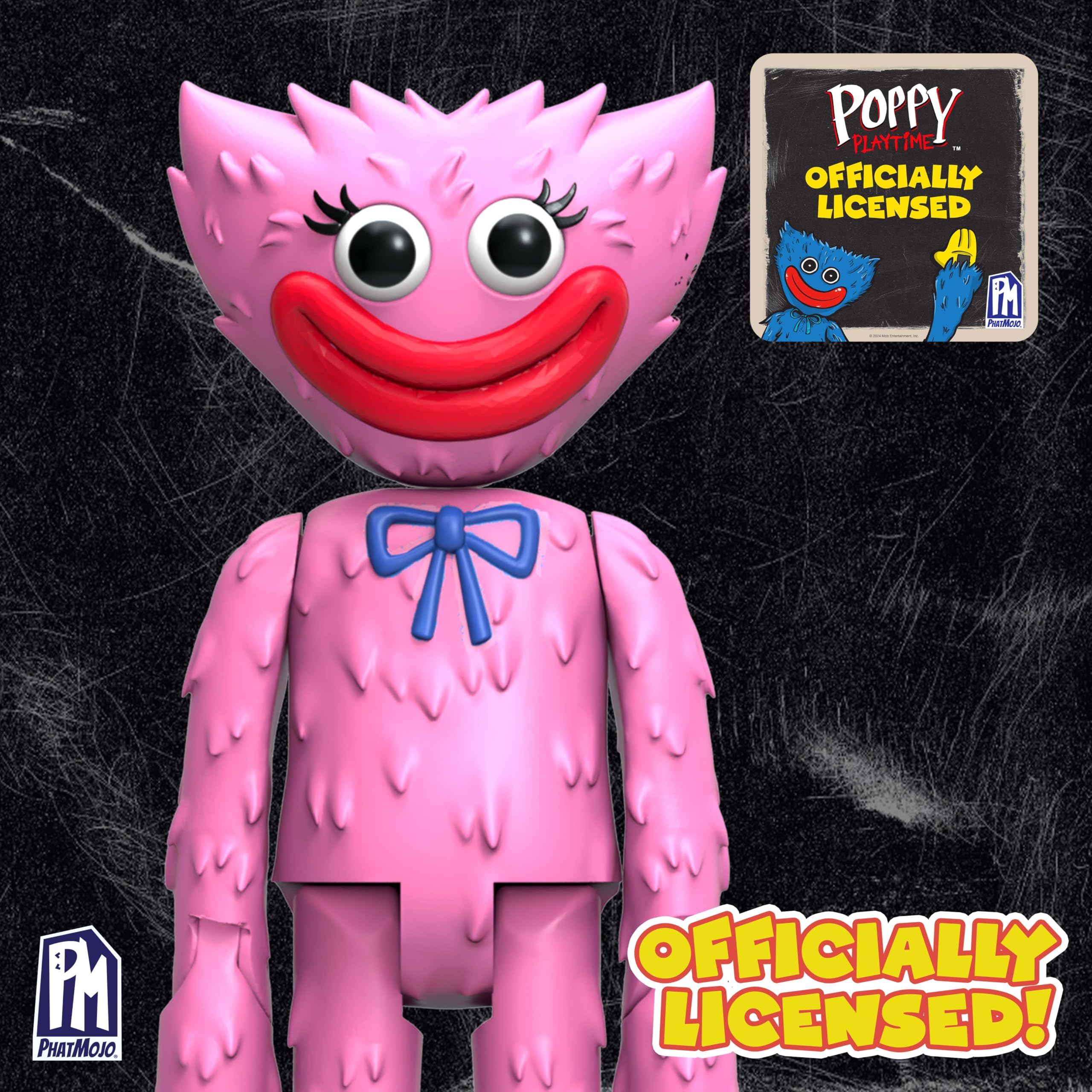 Poppy Playtime Kissy Missy figure rotating head enables expressive posing and quick expression changes