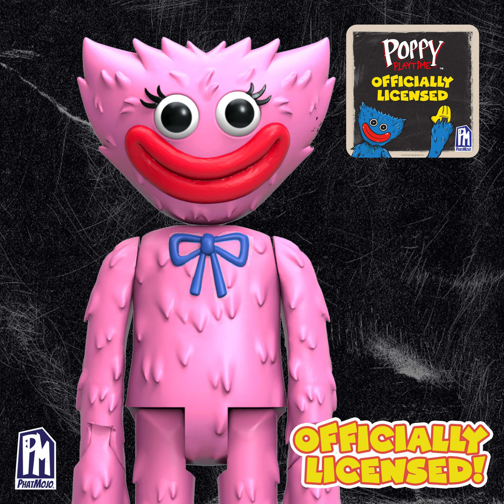 Poppy Playtime Kissy Missy figure rotating head enables expressive posing and quick expression changes