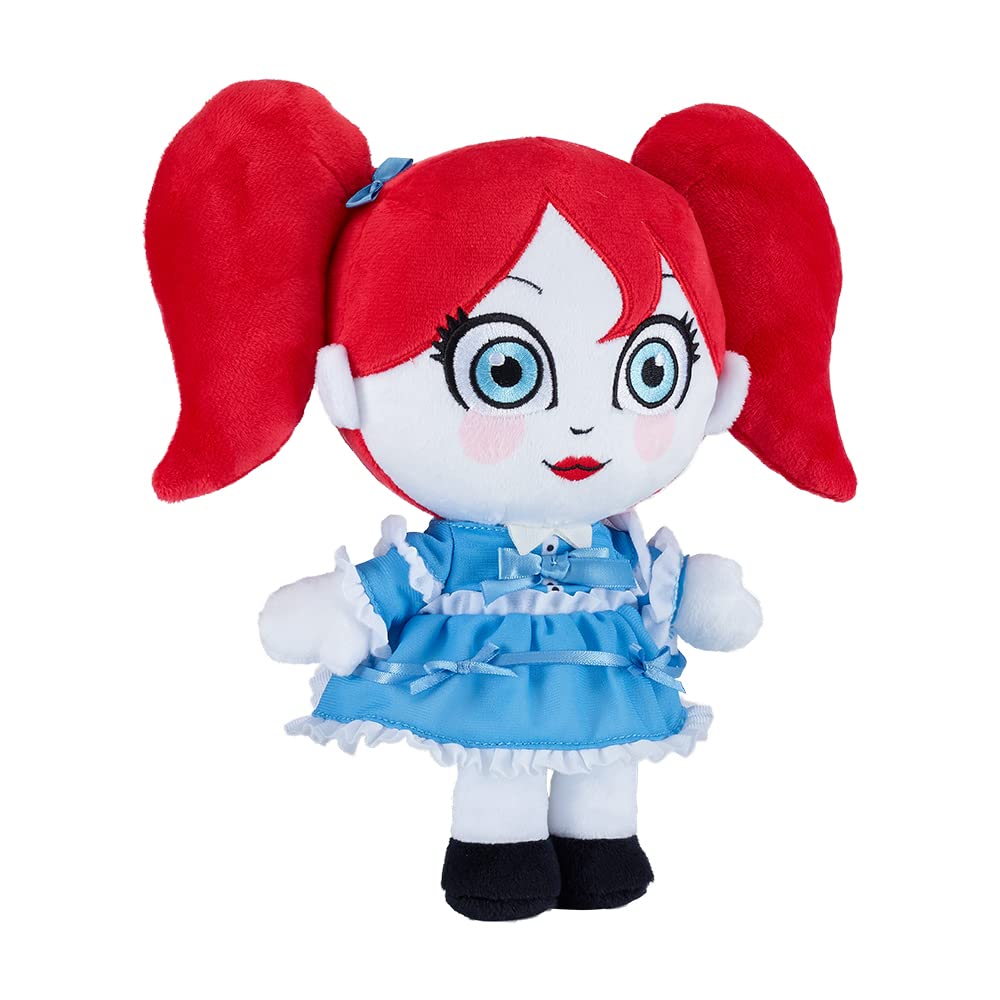 Poppy Playtime Poppy Plush close-up shows soft fur, ideal for cuddling.