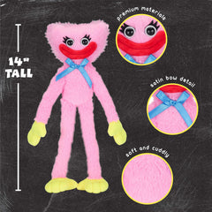 Poppy Playtime Series 1 plush detail, collectible character design
