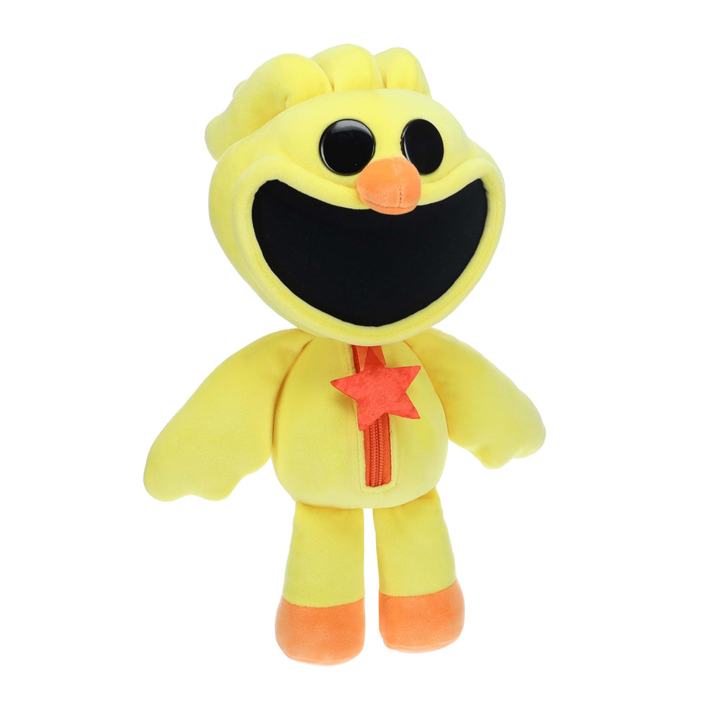 Poppy Playtime deluxe plush with detailed embroidery enhances collectible charm and durability.