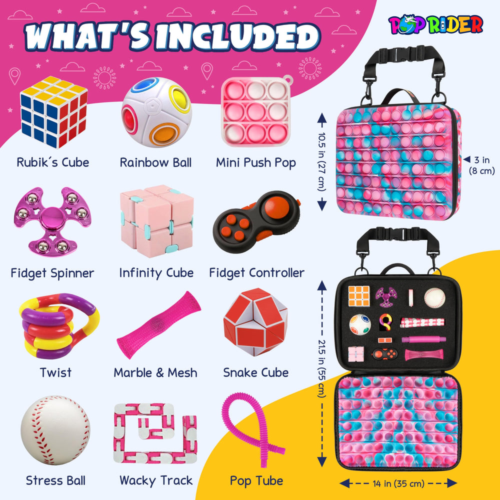 POPRIDER Spinner toy provides spin-and-release fun on long drives