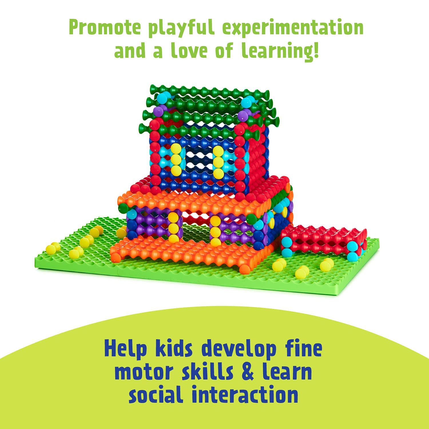 POPULAR PLAYTHINGS Playstix 50-page idea booklet inspires new projects.