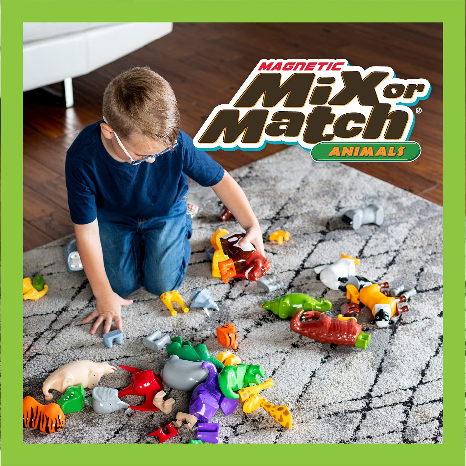 Popular Playthings invites dozens of possibilities as kids mix dinosaurs for new scenes.