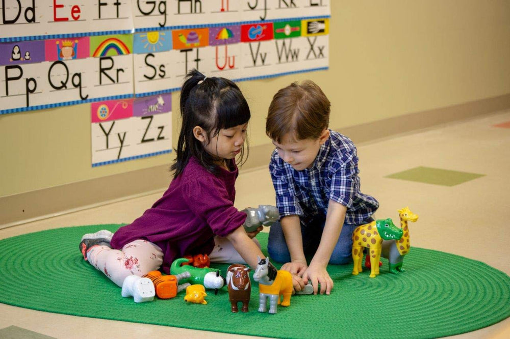 Popular Playthings durable magnets withstand years of play and reconfiguration.