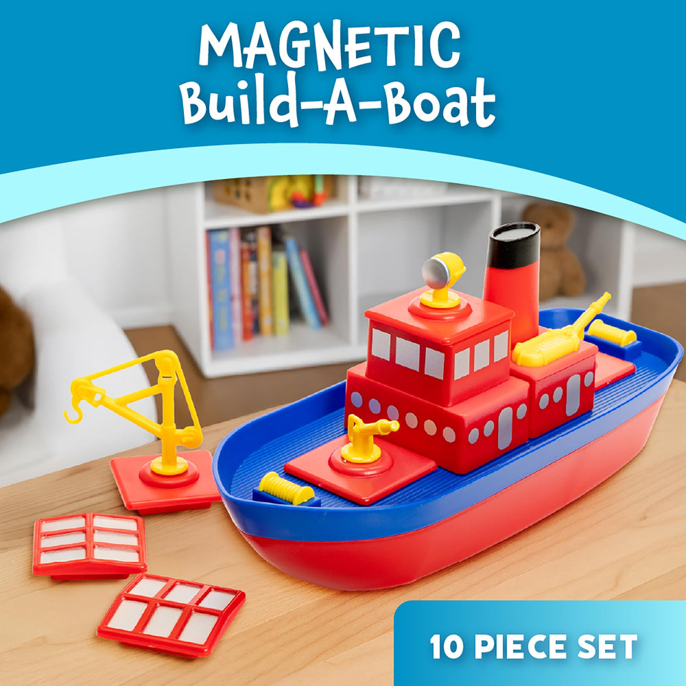 Popular Playthings High Seas play set magnets enabling easy assembly and imaginative sea adventures