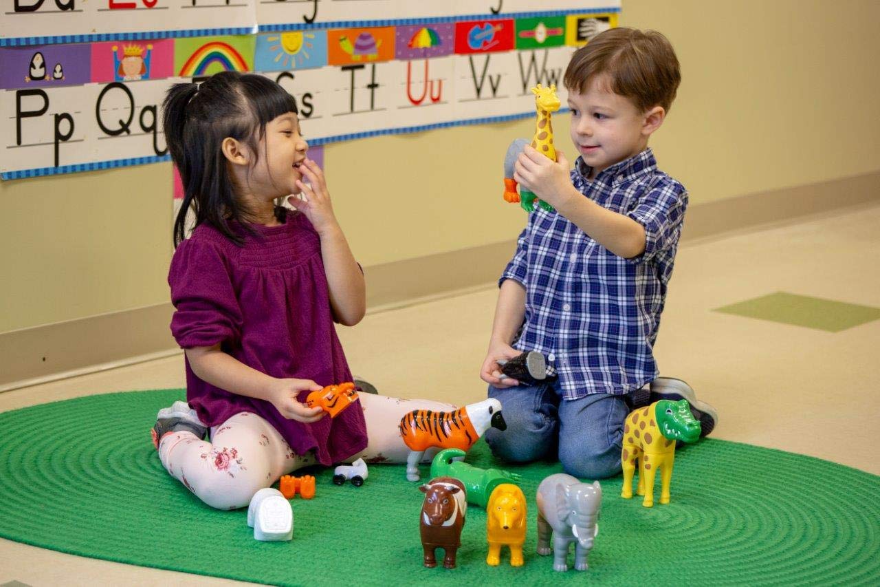 Popular Playthings sparks imaginative dino-world adventures on a tabletop.